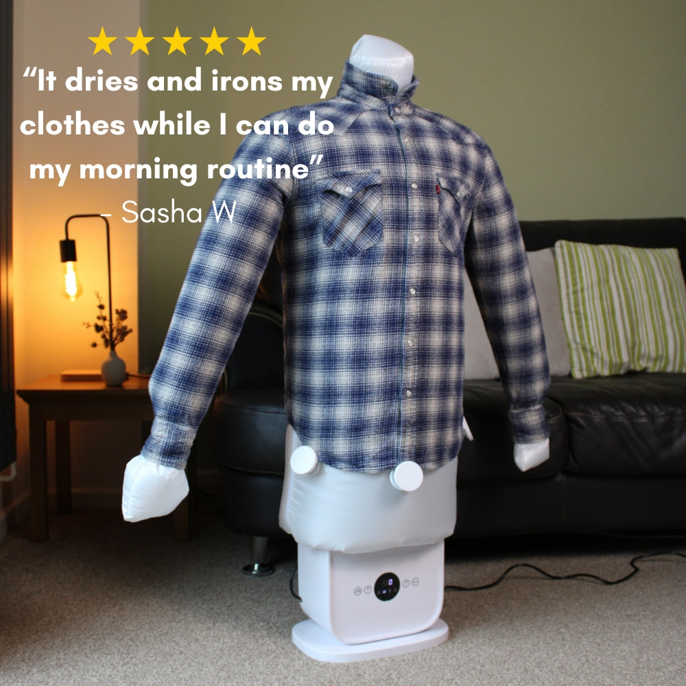 Airolume Iron - Wrinkle Free Clothing With Zero Effort