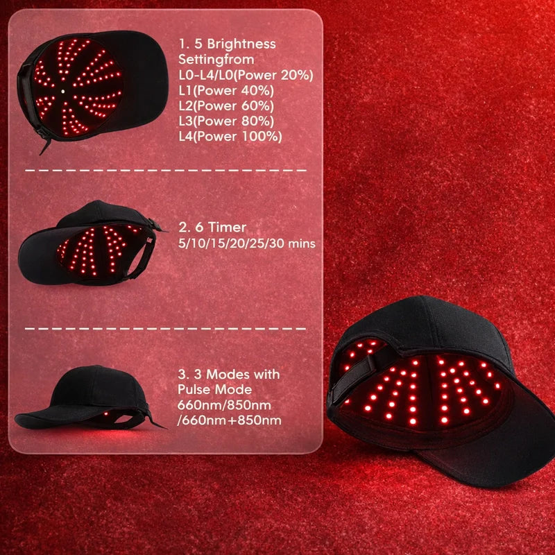 Red Light Hat - Get Your Hair & Confidence Back